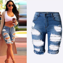 Load image into Gallery viewer, Womens High Waist Sexy Jeans Shorts - My Girlfriend&#39;s Closet STL Boutique 