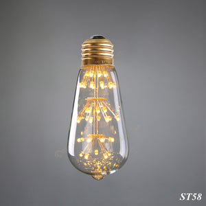 Retro Starry Sky Dimmable led Bulb 3W 2200K E27 220V Wine Bottle Decorative  Light bulb Lamp - My Girlfriend's Closet STL Boutique 