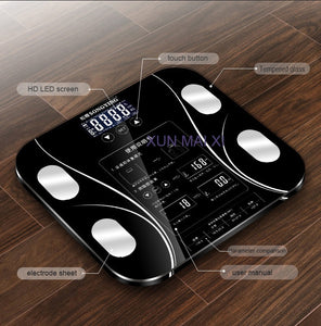 Electronic Smart Weighing Scales Bathroom Body Fat bmi Scale - My Girlfriend's Closet STL Boutique 