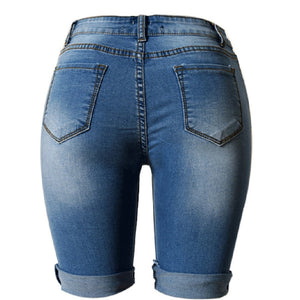 Womens High Waist Sexy Jeans Shorts - My Girlfriend's Closet STL Boutique 