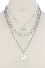 Load image into Gallery viewer, Metal layered short necklace - My Girlfriend&#39;s Closet STL Boutique 