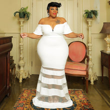 Load image into Gallery viewer, Plus Size Bell Sleeve Dress