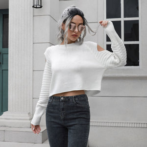 Short Knitwear Sweater