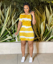 Load image into Gallery viewer, Plus Size Tie Dye Printed Dress