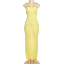 Load image into Gallery viewer, Backless Popcorn Dress