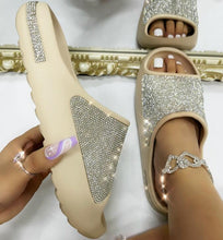 Load image into Gallery viewer, LUXURY BLING SLIDES