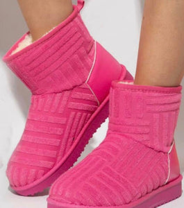 Warm towel short boots cotton shoes