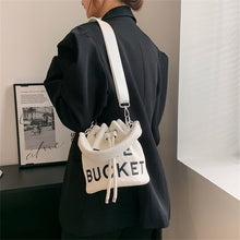 Load image into Gallery viewer, Designer VELOUR Bucket Shoulder Crossbody Bags