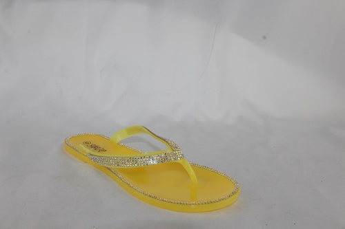Jelly Rhinestone Sandal