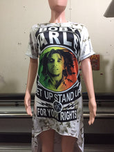 Load image into Gallery viewer, High Low BOB Marley T Shirt Dress