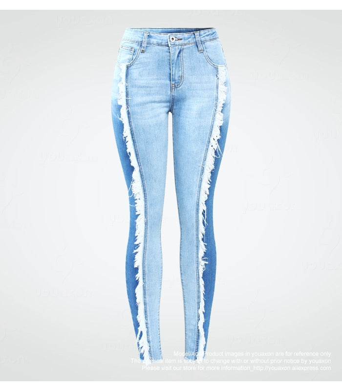 Tracy fringe Jeans
