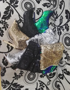 Bling Glitter Long Peep Toe boots