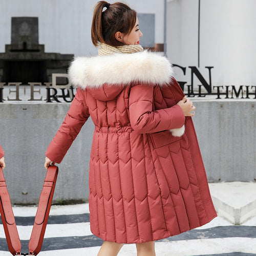 Thick Long Down  Winter Jacket