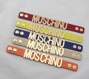 Punk Metal MOSHINO Bracelet 6 Colors