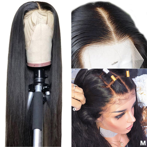 360 Lace Frontal Wig Pre Plucked With Baby Hair Peruvian Straight