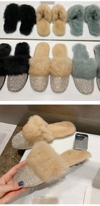 Diamond Mules Slippers