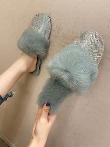 Diamond Mules Slippers