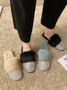 Diamond Mules Slippers