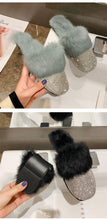 Load image into Gallery viewer, Diamond Mules Slippers