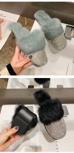 Diamond Mules Slippers