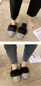 Diamond Mules Slippers