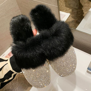 Diamond Mules Slippers