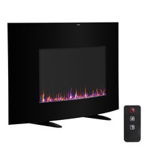Load image into Gallery viewer, 1400W Wall Hanging Electric Fireplace