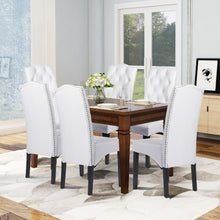 Load image into Gallery viewer, Set of 2 PU Leather Dining Chairs
