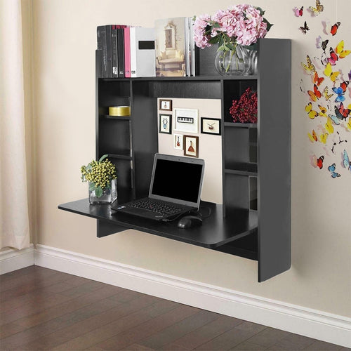 Wall Mounted Desk With Storage