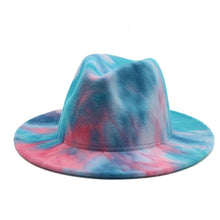 Load image into Gallery viewer, Tie dye Fedora