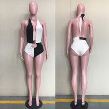 Load image into Gallery viewer, Open Back Swimwear Bodysuit