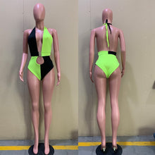 Load image into Gallery viewer, Open Back Swimwear Bodysuit