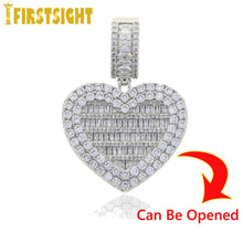 Load image into Gallery viewer, Can Be Opened Heart-shaped Photo Pendant Necklace