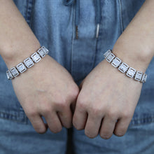 Load image into Gallery viewer, New 11mm Baguette Bracelet