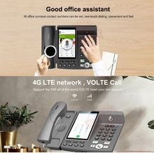 Load image into Gallery viewer, Smart LTE 4G Fixed Wireless landline Android 7.0 with 4G SIM network Phone