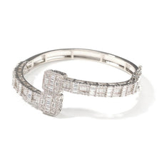Load image into Gallery viewer, New Iced  Baguette AAA CZ Bangle