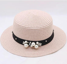Load image into Gallery viewer, Beaded Wide Brimmed Hat