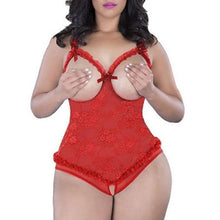 Load image into Gallery viewer, Women One Piece Plus Size Lingerie - My Girlfriend&#39;s Closet STL Boutique 