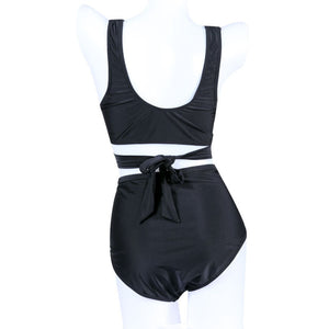 plus size 3XL High Waist Sexy Black Bikini Set - My Girlfriend's Closet STL Boutique 