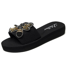 Load image into Gallery viewer, Bling Bee Women Slides - My Girlfriend&#39;s Closet STL Boutique 