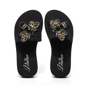 Bling Bee Women Slides - My Girlfriend's Closet STL Boutique 