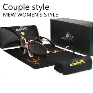 New Style luxury Brand Designer Sunglasses Men Women Vintage Oversized Glasses