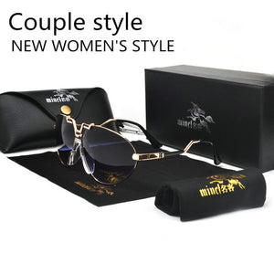 New Style luxury Brand Designer Sunglasses Men Women Vintage Oversized Glasses