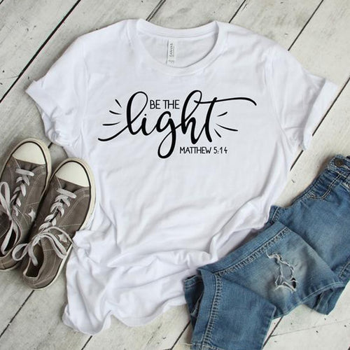 Be the Light Matthew 5:14 T-shirt Unisex