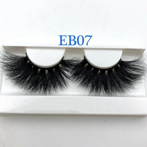 High quality 3D real mink 25mm lashes luxury mink strip - My Girlfriend's Closet STL Boutique 