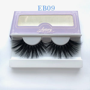 High quality 3D real mink 25mm lashes luxury mink strip - My Girlfriend's Closet STL Boutique 