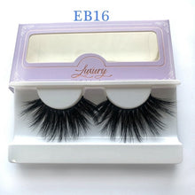 Load image into Gallery viewer, High quality 3D real mink 25mm lashes luxury mink strip - My Girlfriend&#39;s Closet STL Boutique 