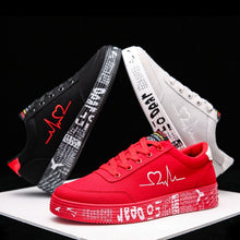 Load image into Gallery viewer, Sneakers Ladies Lace-up Casual Shoes Breathable Canvas