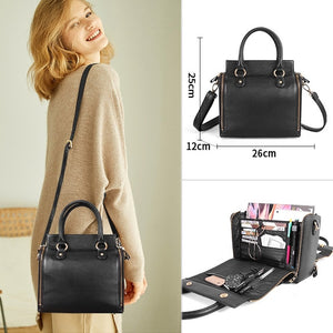 Multi function Large Genuine Leather Bag